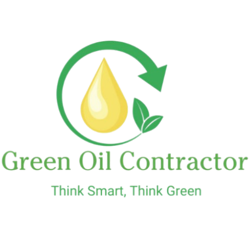 Green Oil Contractor Logo